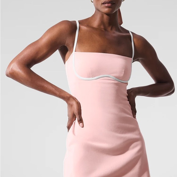 ALO Yoga Dresses & Skirts - ALO Yoga Airbrush Streamlined Dress in Pink Quartz